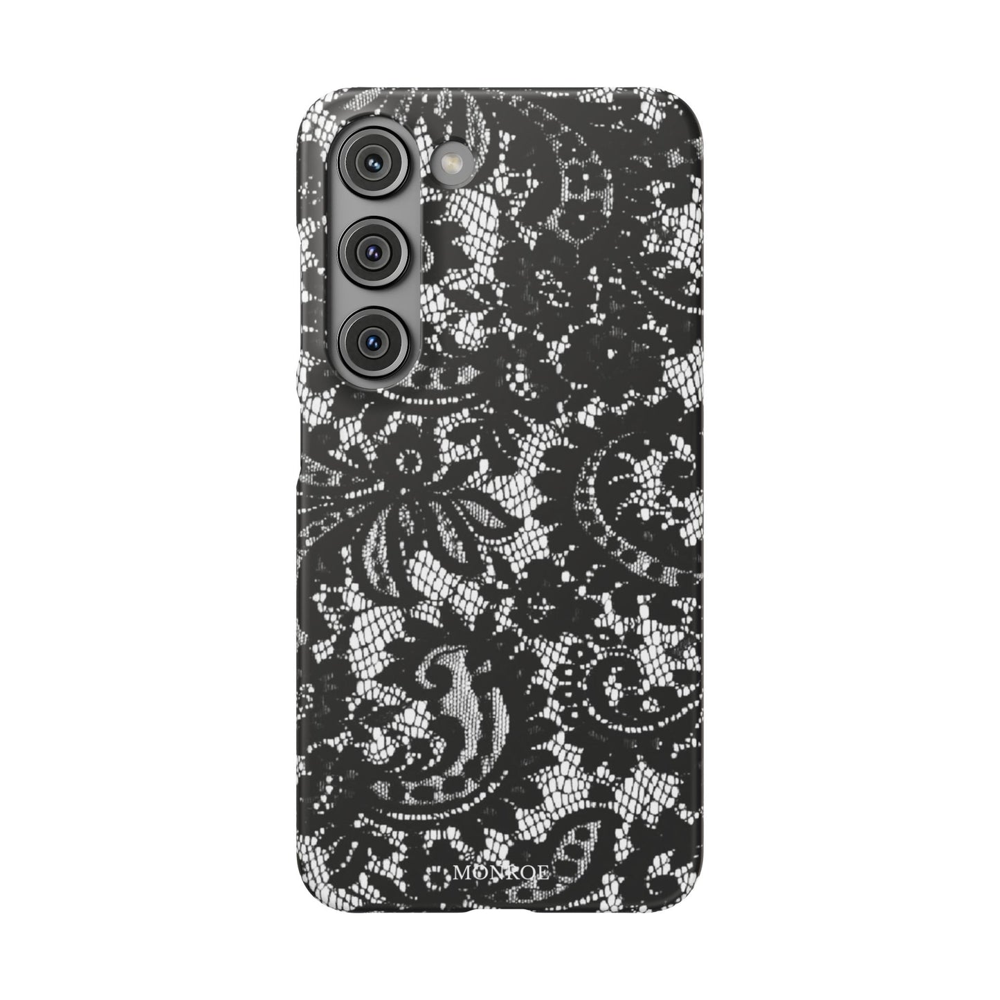 Black Lace Elegant Pattern Case