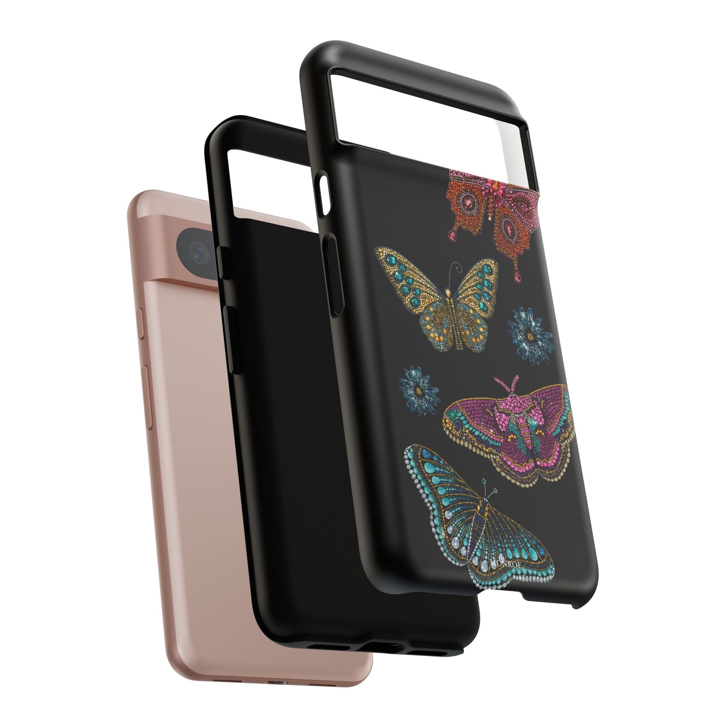 Butterfly Beaded Tough Case