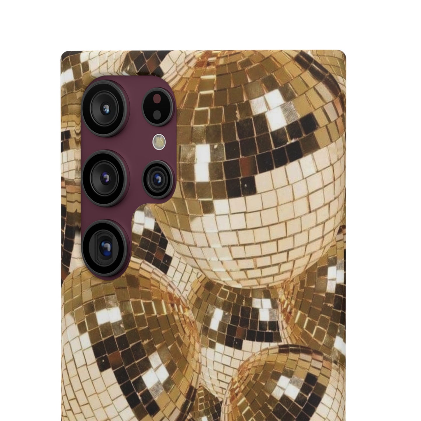 Gold Disco Ball Case