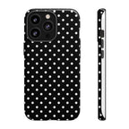Black Polka Dot Phone Case