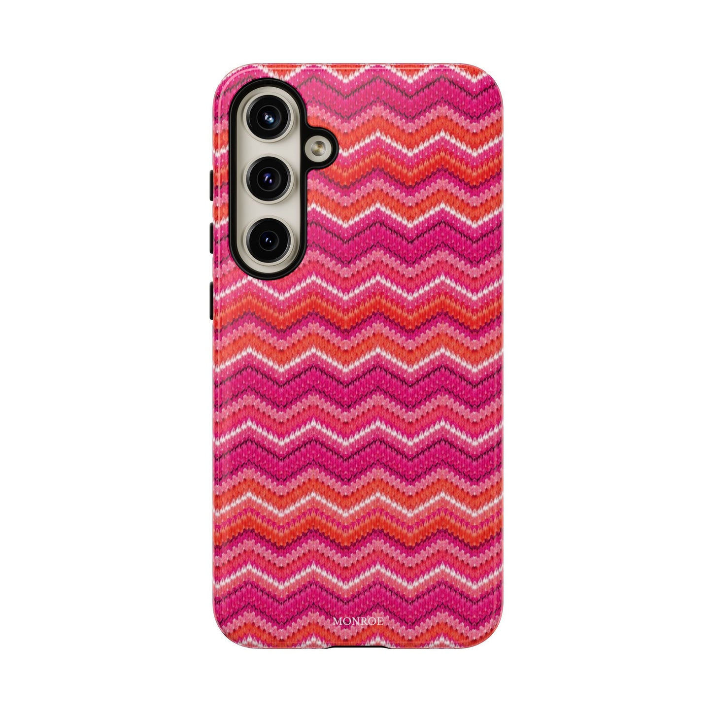 Pink Zigzag Tough Case