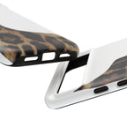 Half Cheetah Print Phone Case