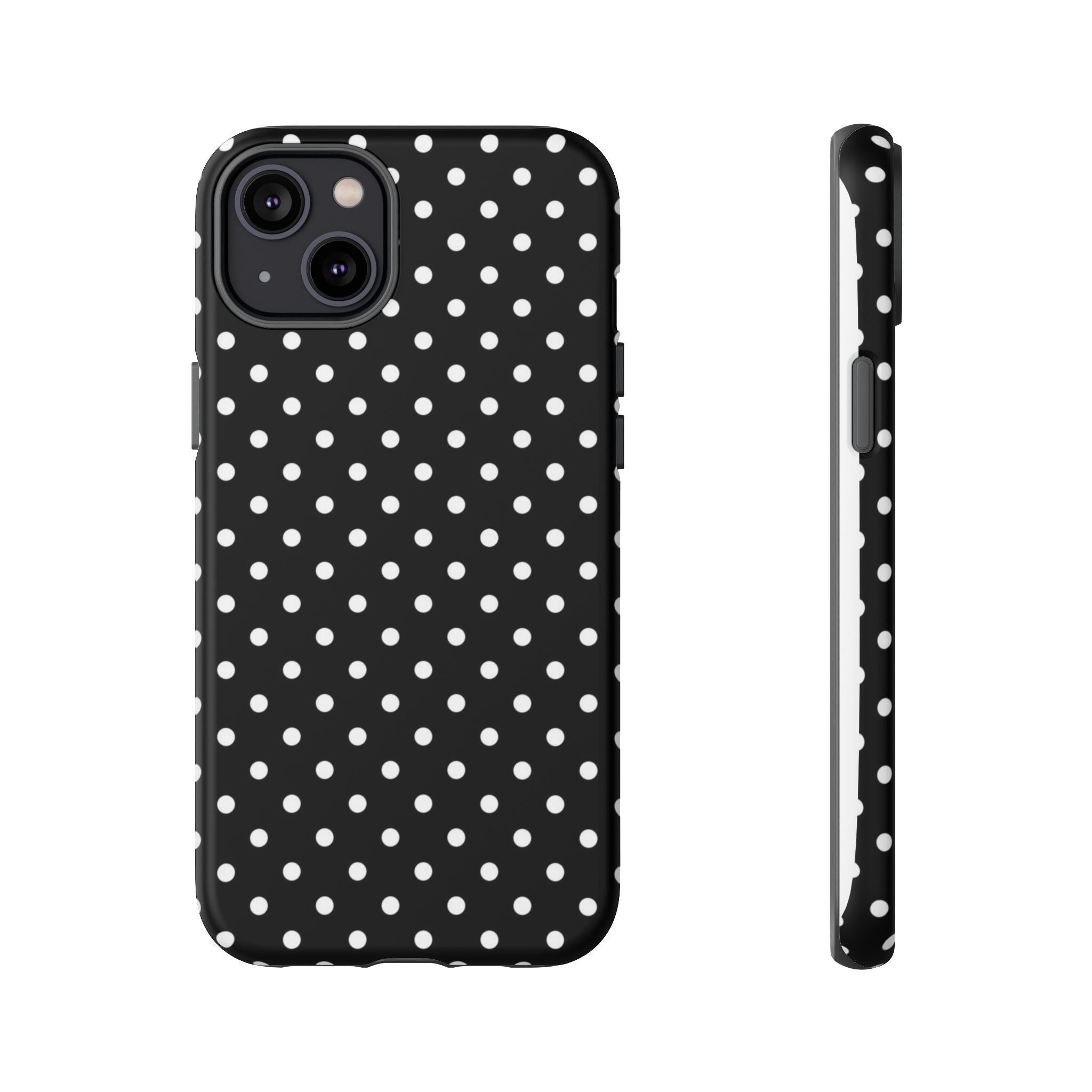 Black Polka Dot Phone Case