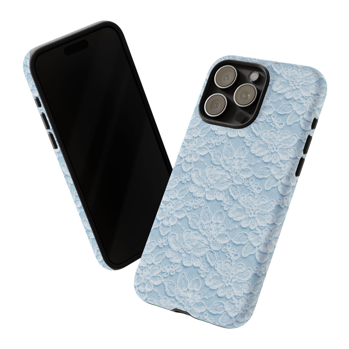 Glacier Blue Lace Tough Case