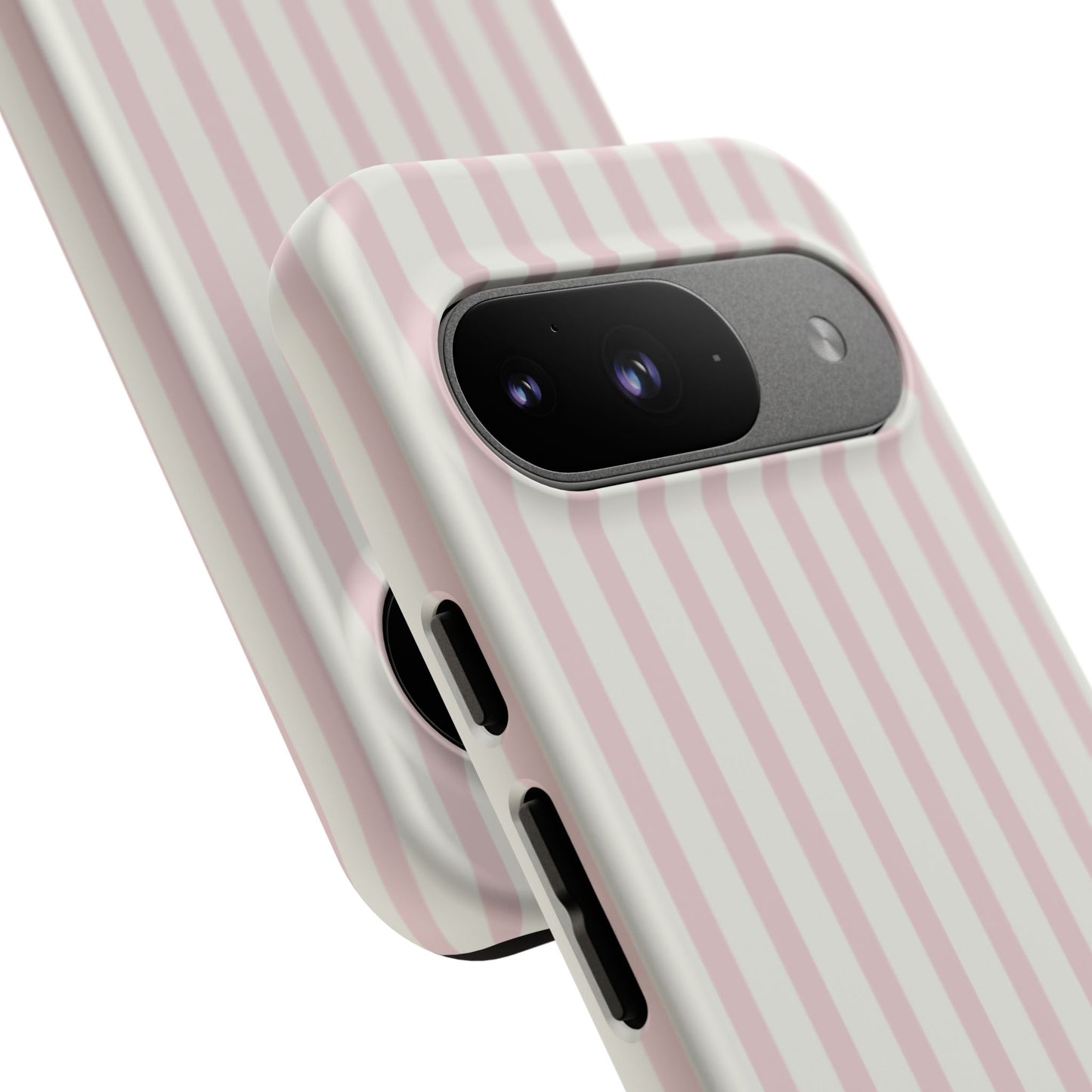 Light Pink Stripe Tough Phone Case