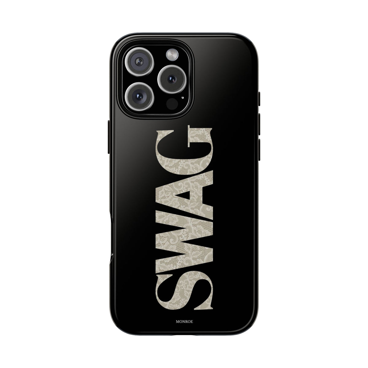 Lace Swag Black Tough Case