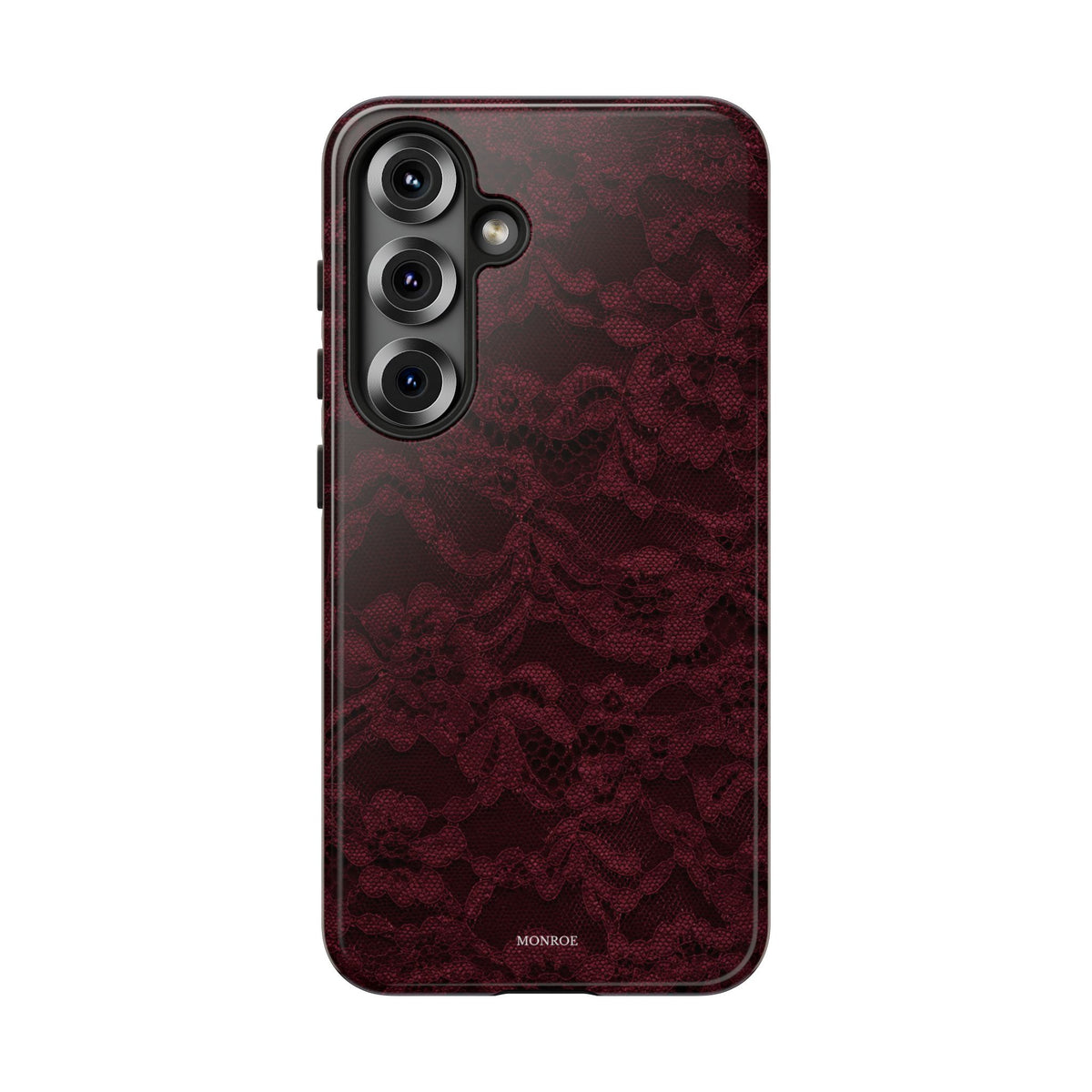 Burgundy Lace Tough Case