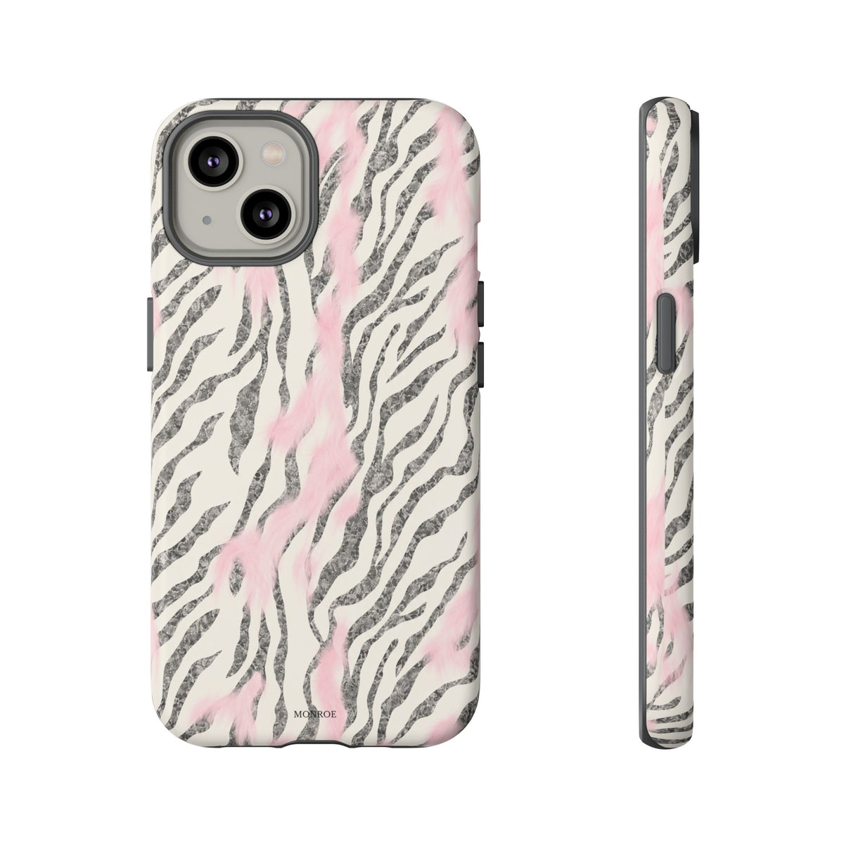 Light Pink Zebra Tough Case