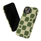 Clover Checker Tough Phone Case