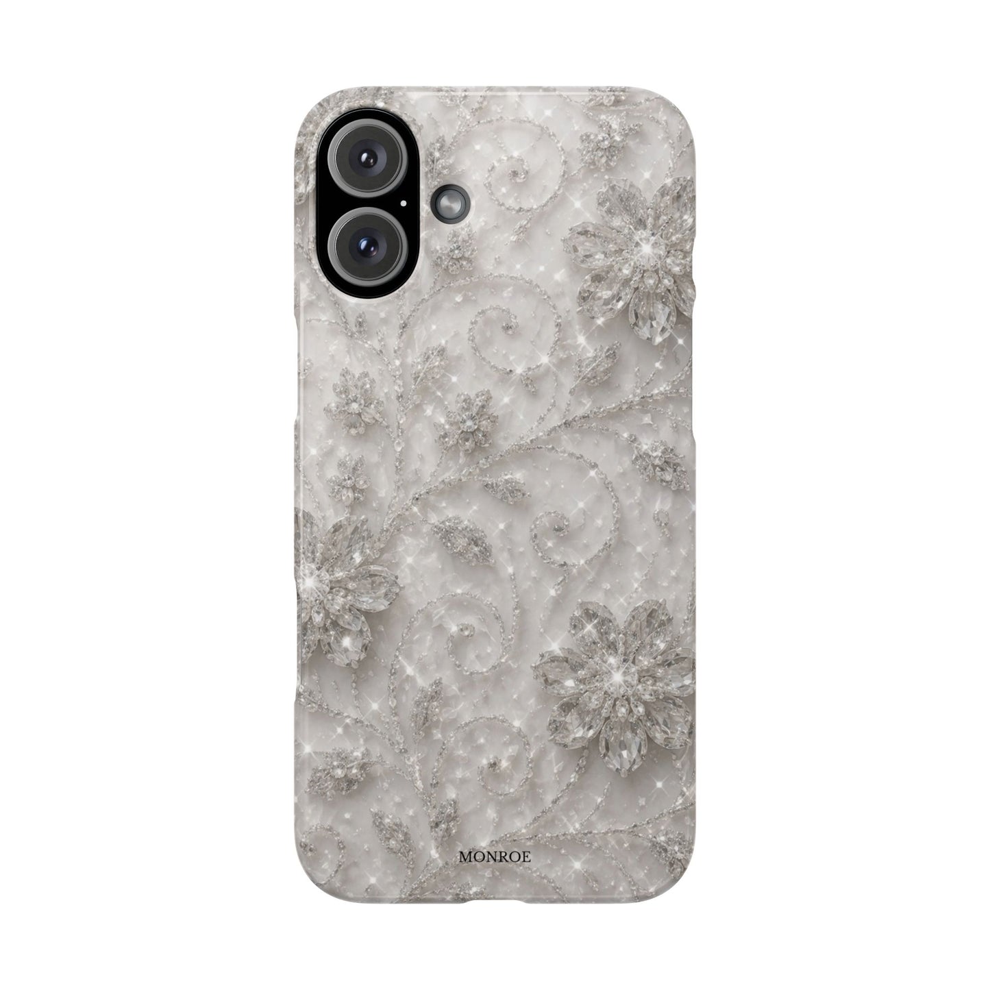 Glittery Floral Case