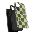 Clover Checker Tough Phone Case