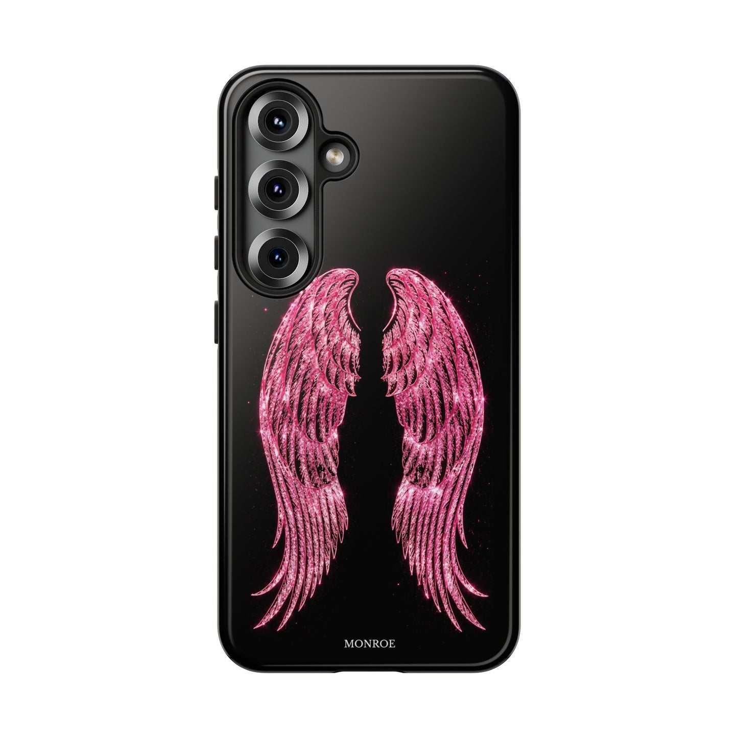 Pink Glitter Angel Tough Case