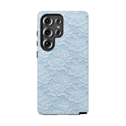 Glacier Blue Lace Tough Case