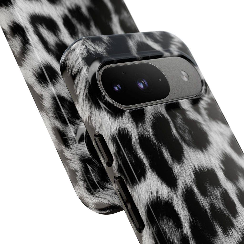 B&W Leopard Phone Case