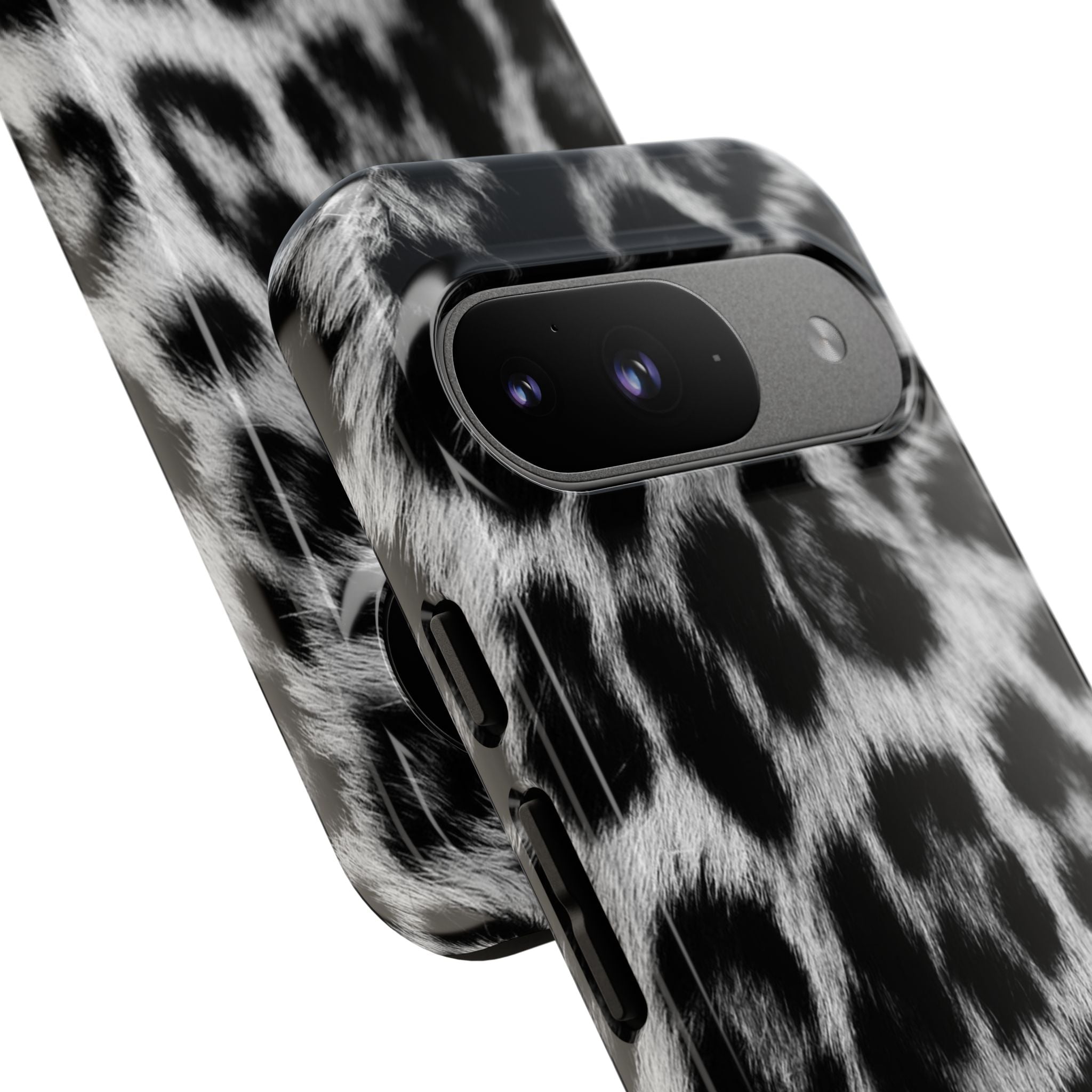 B&W Leopard Phone Case