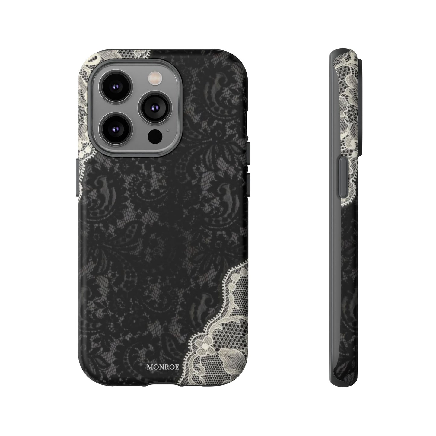Black & White Edged Tough Case