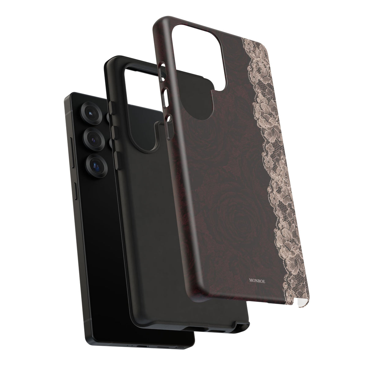 Burgundy Rose Tough Case