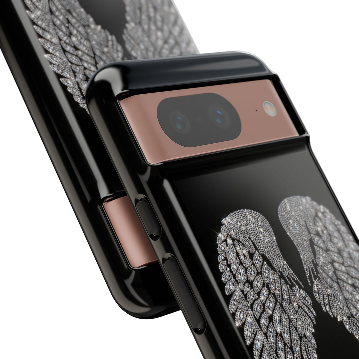 Silver Angel Wings Tough Case