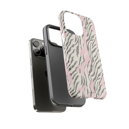 Light Pink Zebra Tough Case