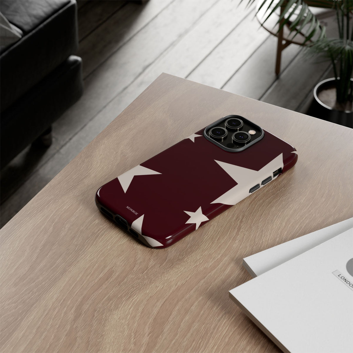 Burgundy Stars Tough Case