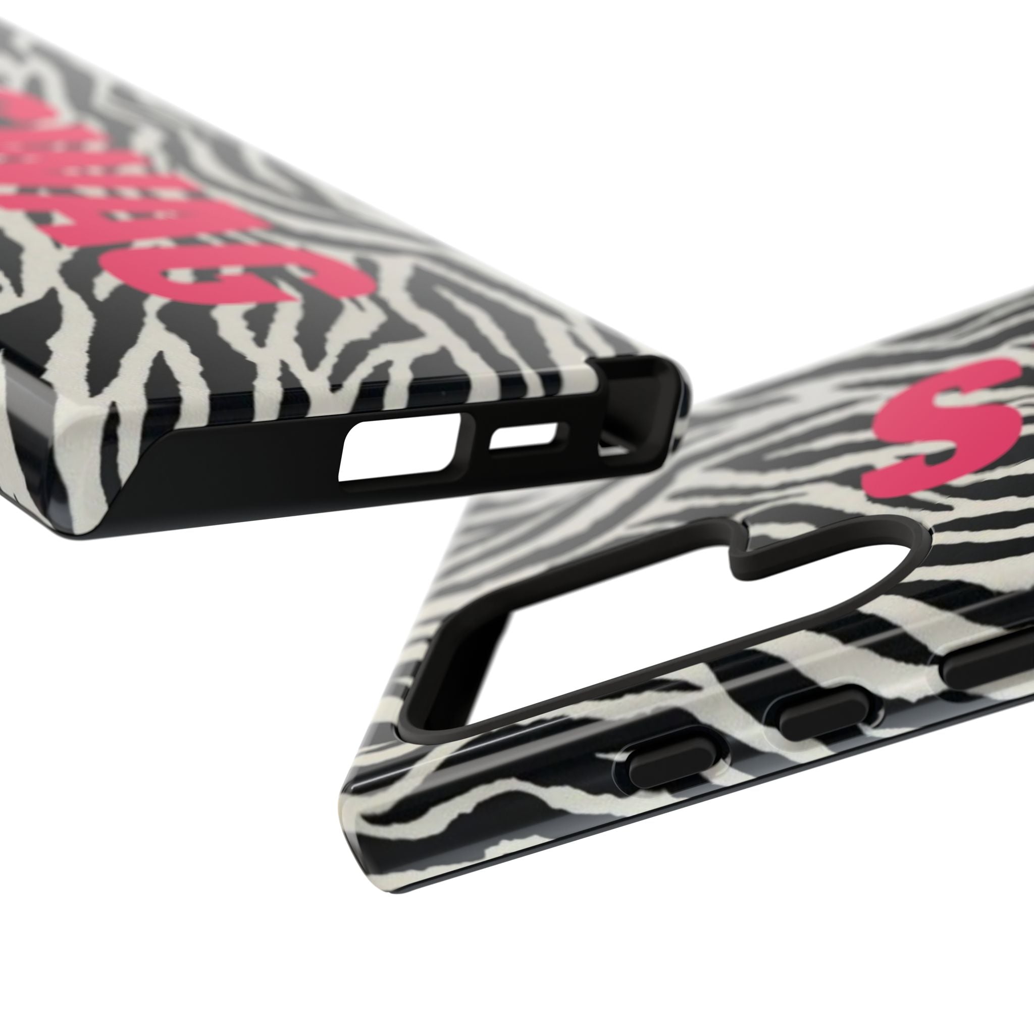 'SWAG' Zebra Print Tough Case