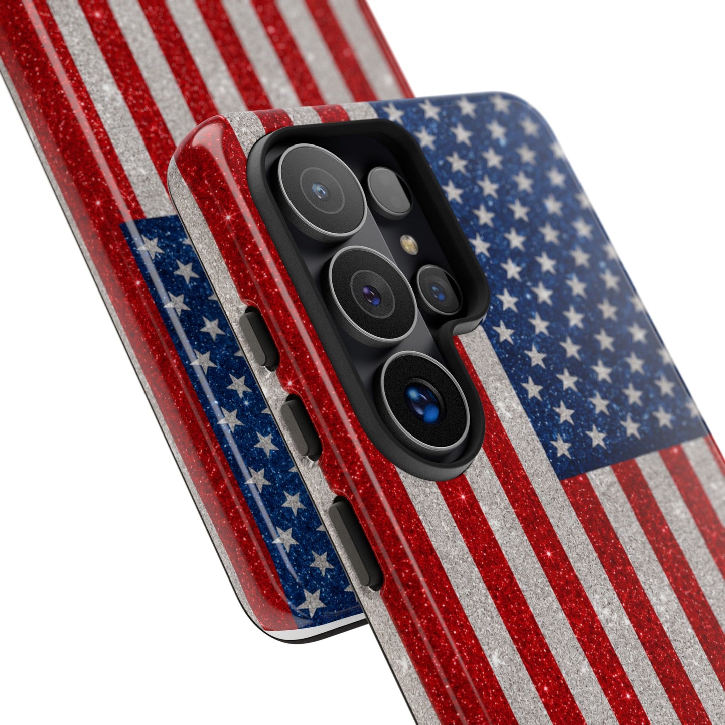 America Glitter Tough Case