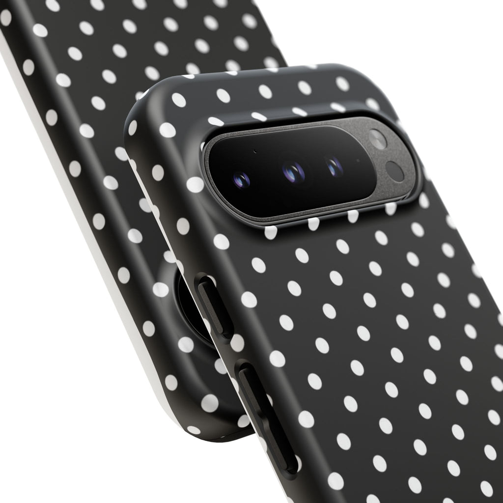 Black Polka Dot Phone Case