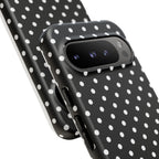 Black Polka Dot Phone Case
