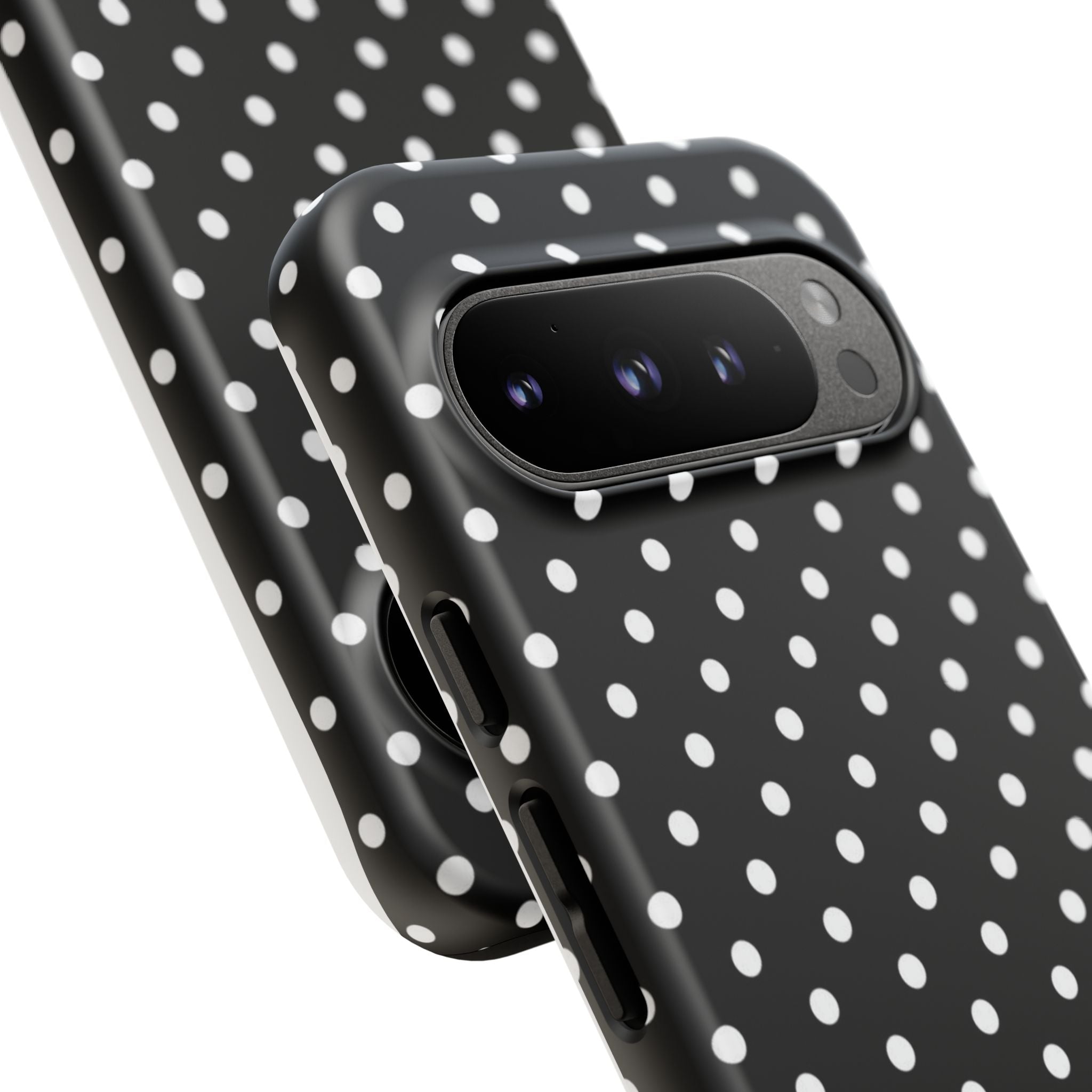 Black Polka Dot Phone Case