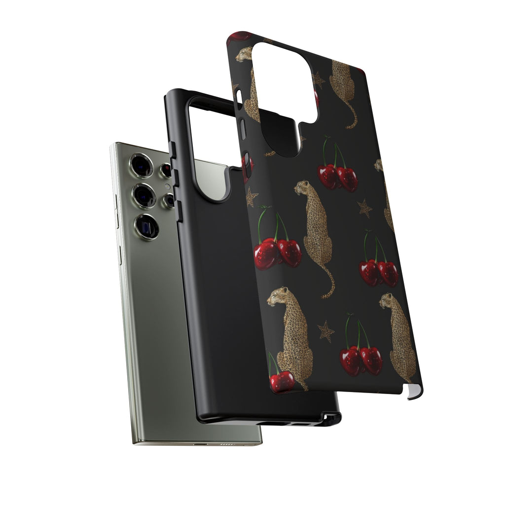 Leopards & Cherries Phone Case