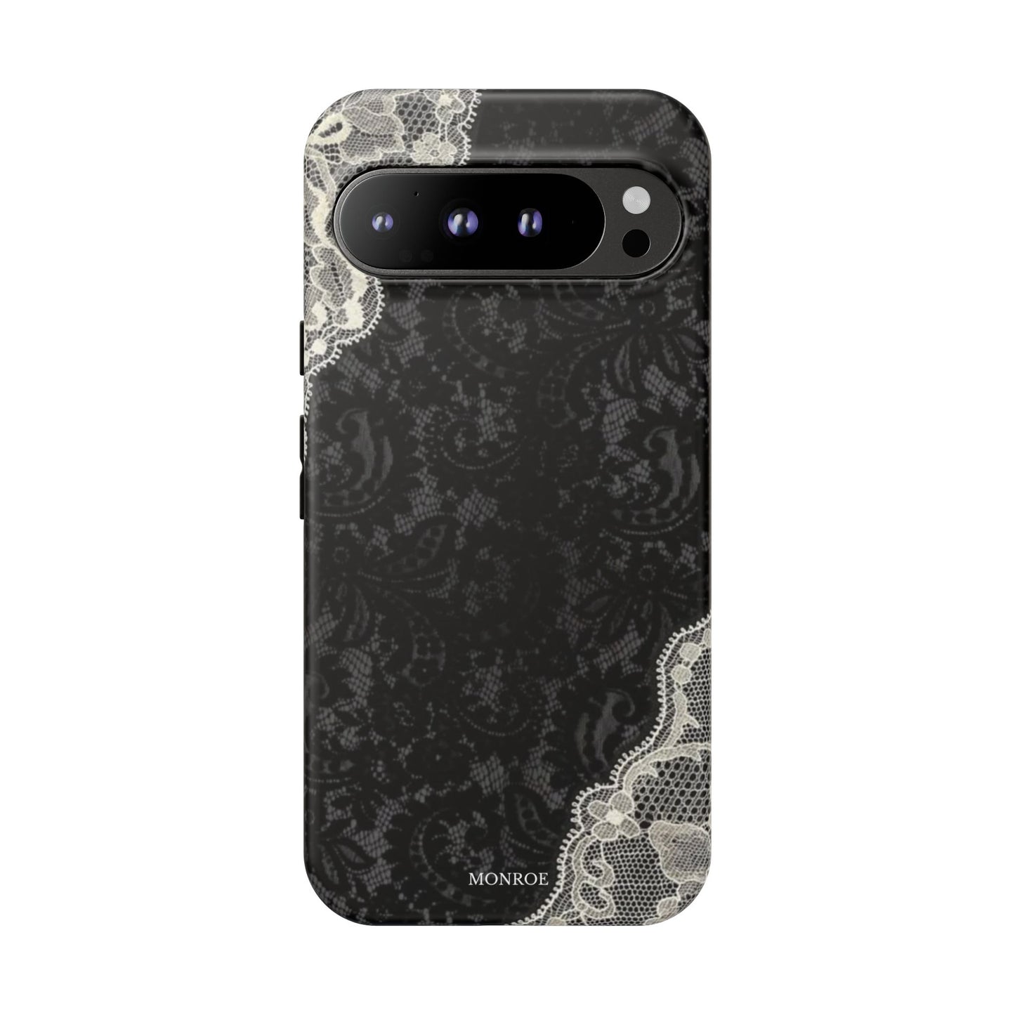 Black & White Edged Tough Case