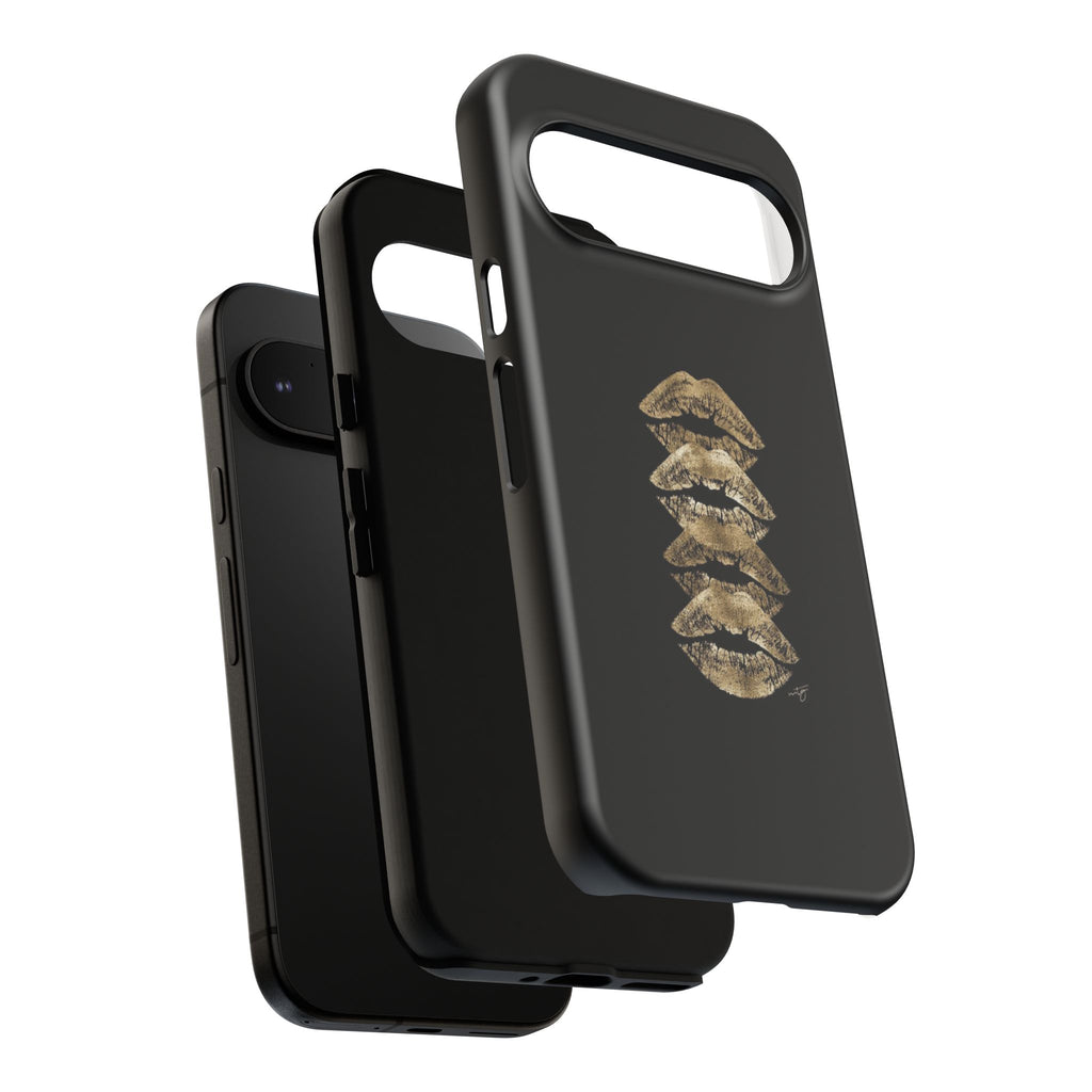 Golden Lipstick Phone Case