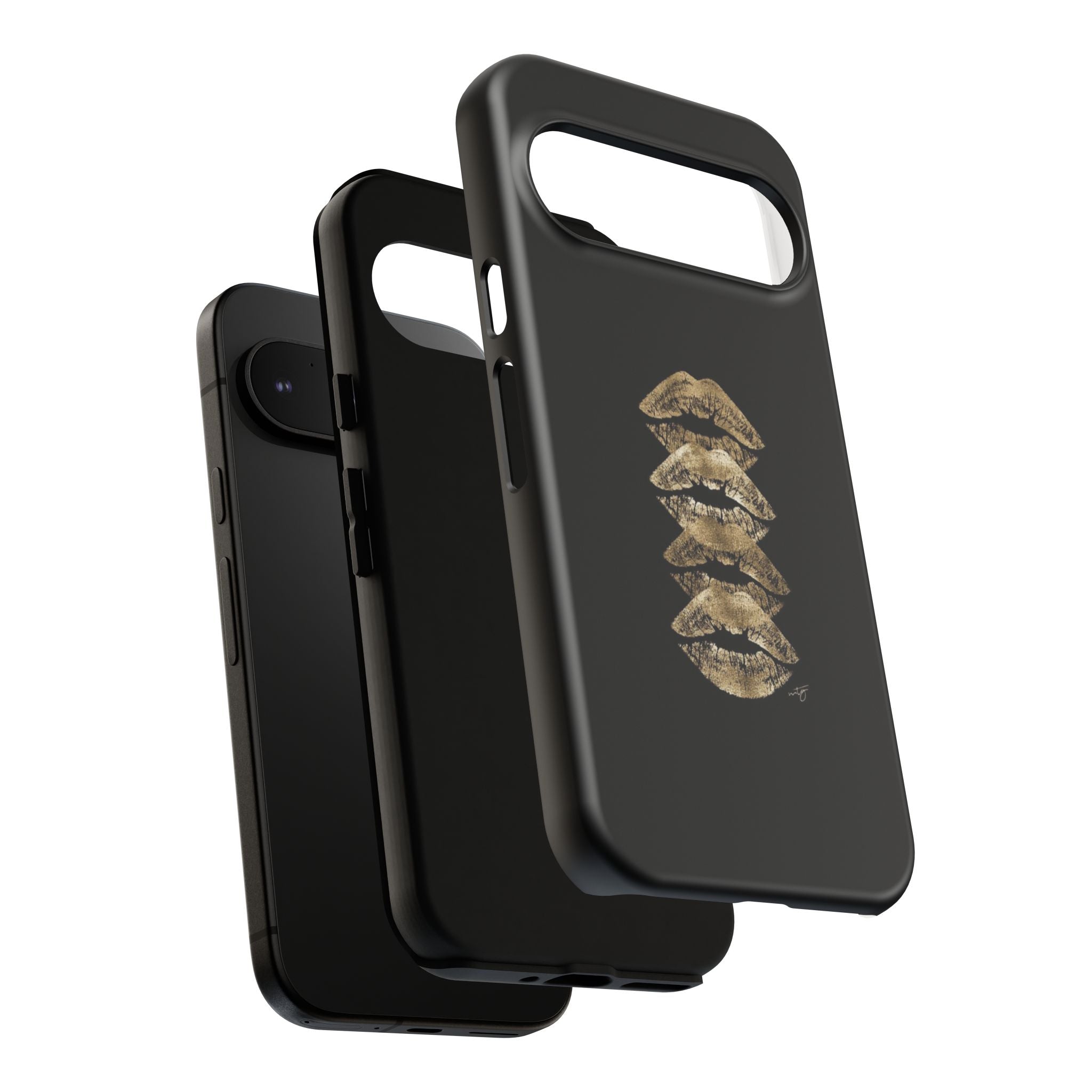Golden Lipstick Phone Case