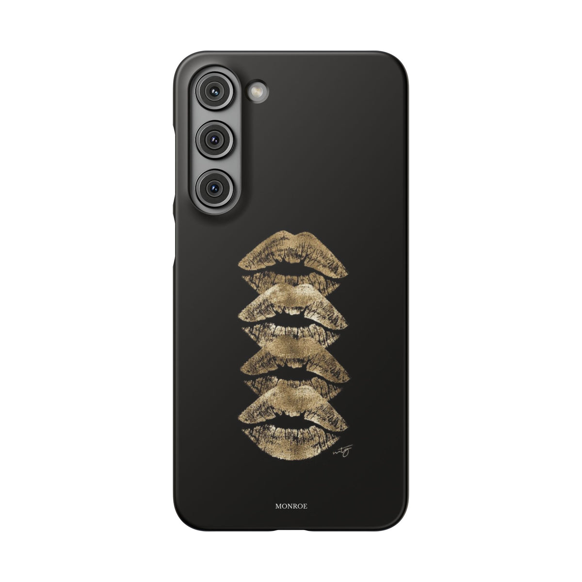 Gold Kiss Stack Case