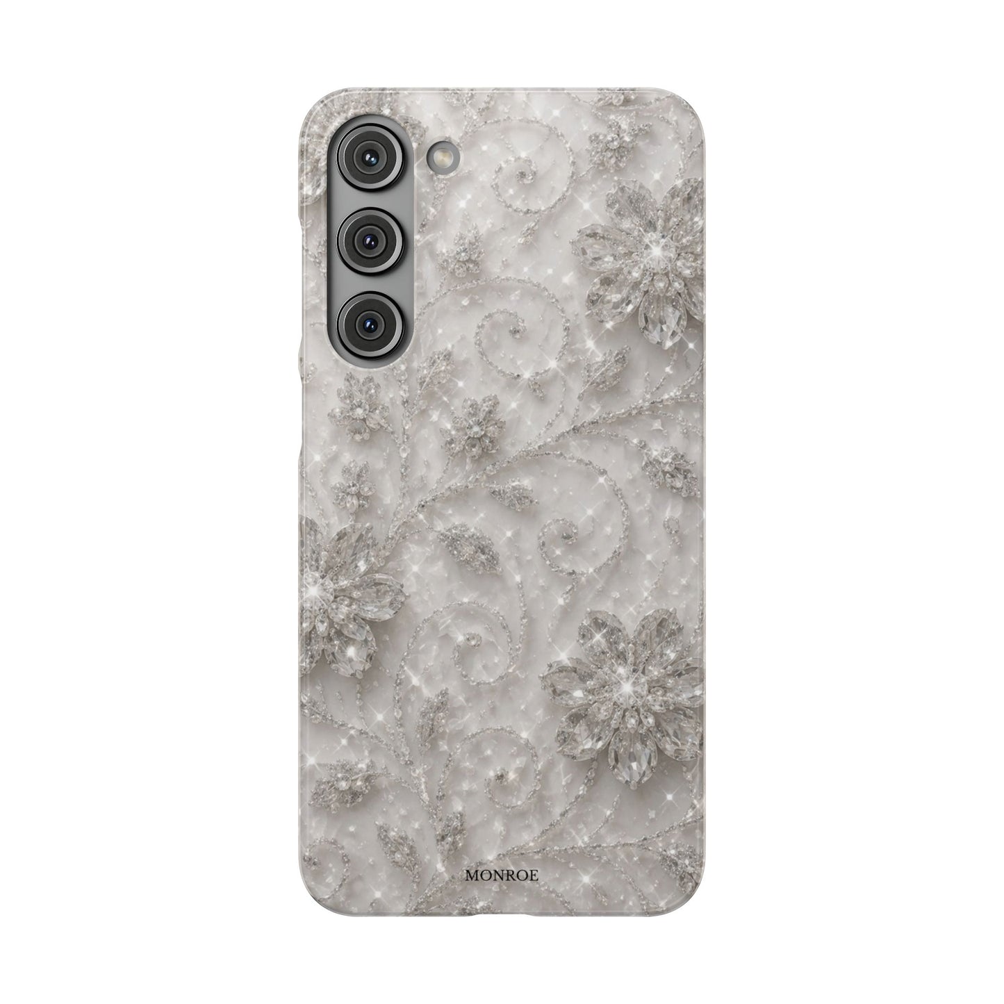 Glittery Floral Case