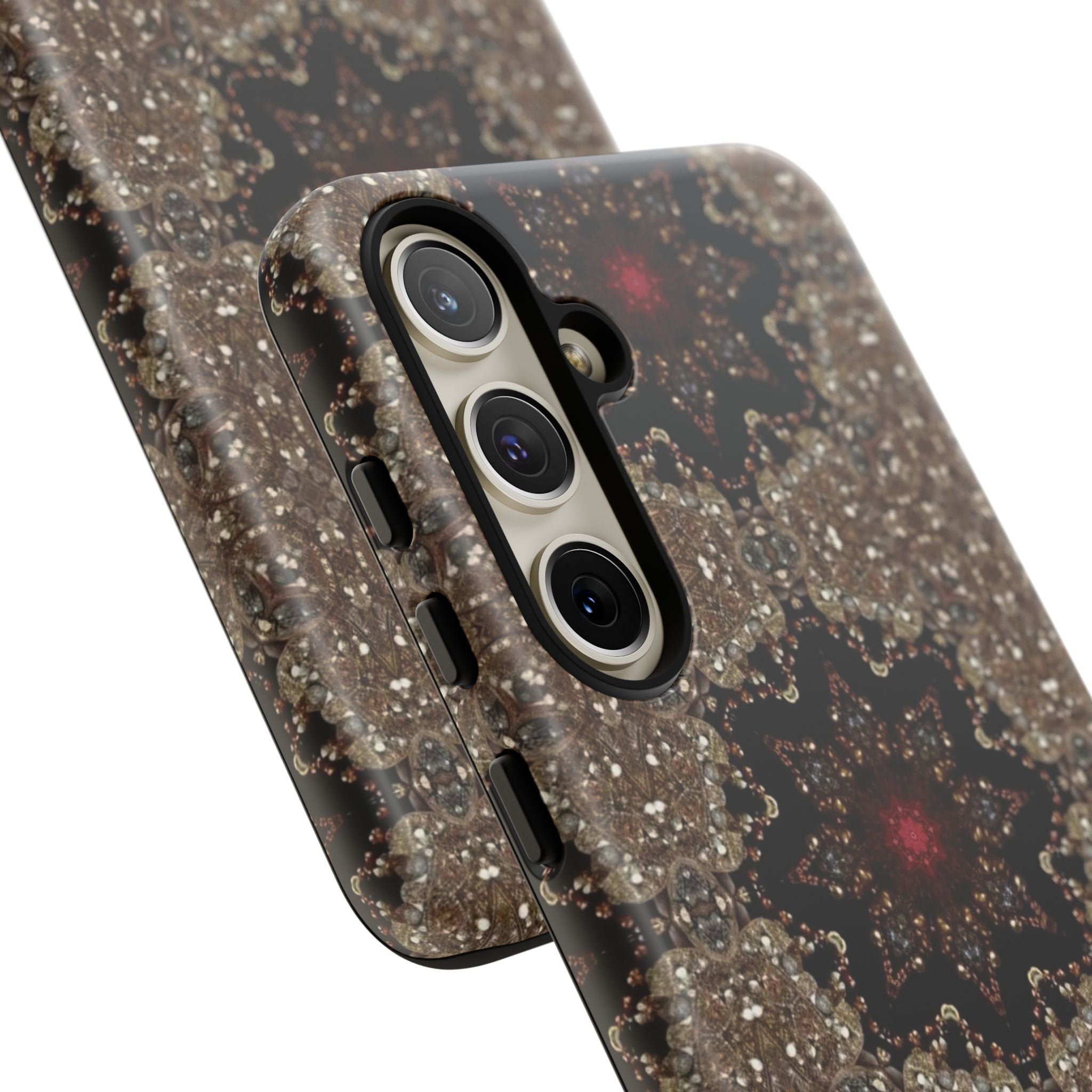 Brown Mandala Tough Protective Case