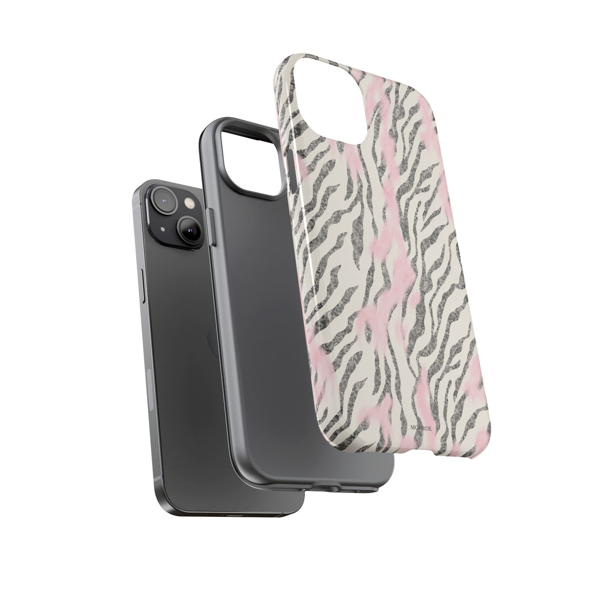 Light Pink Zebra Tough Case