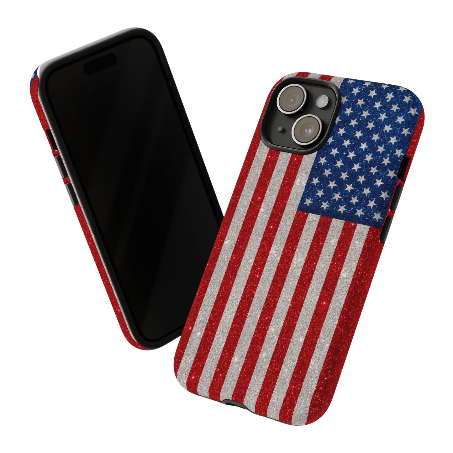 America Glitter Tough Case