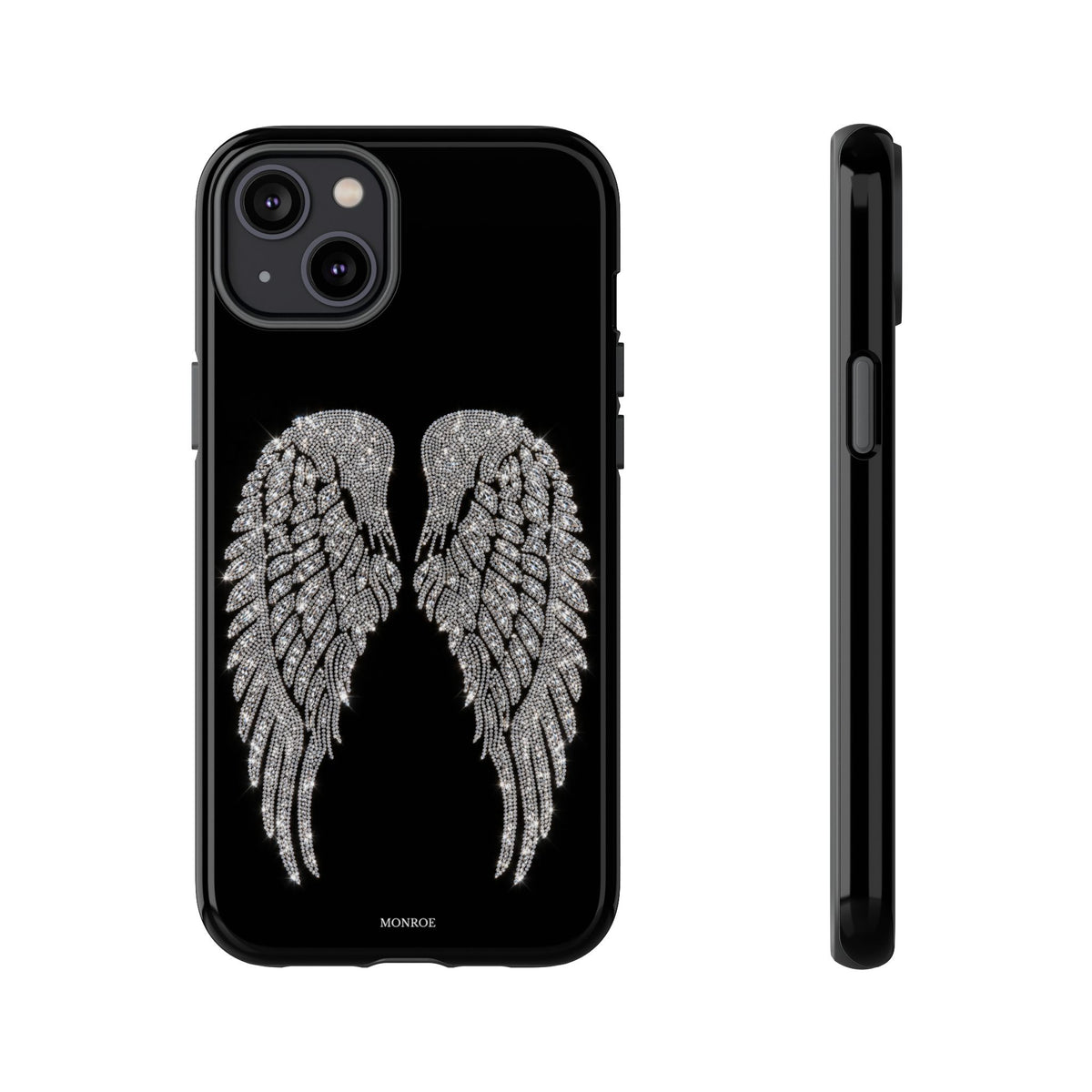 Silver Angel Wings Tough Case