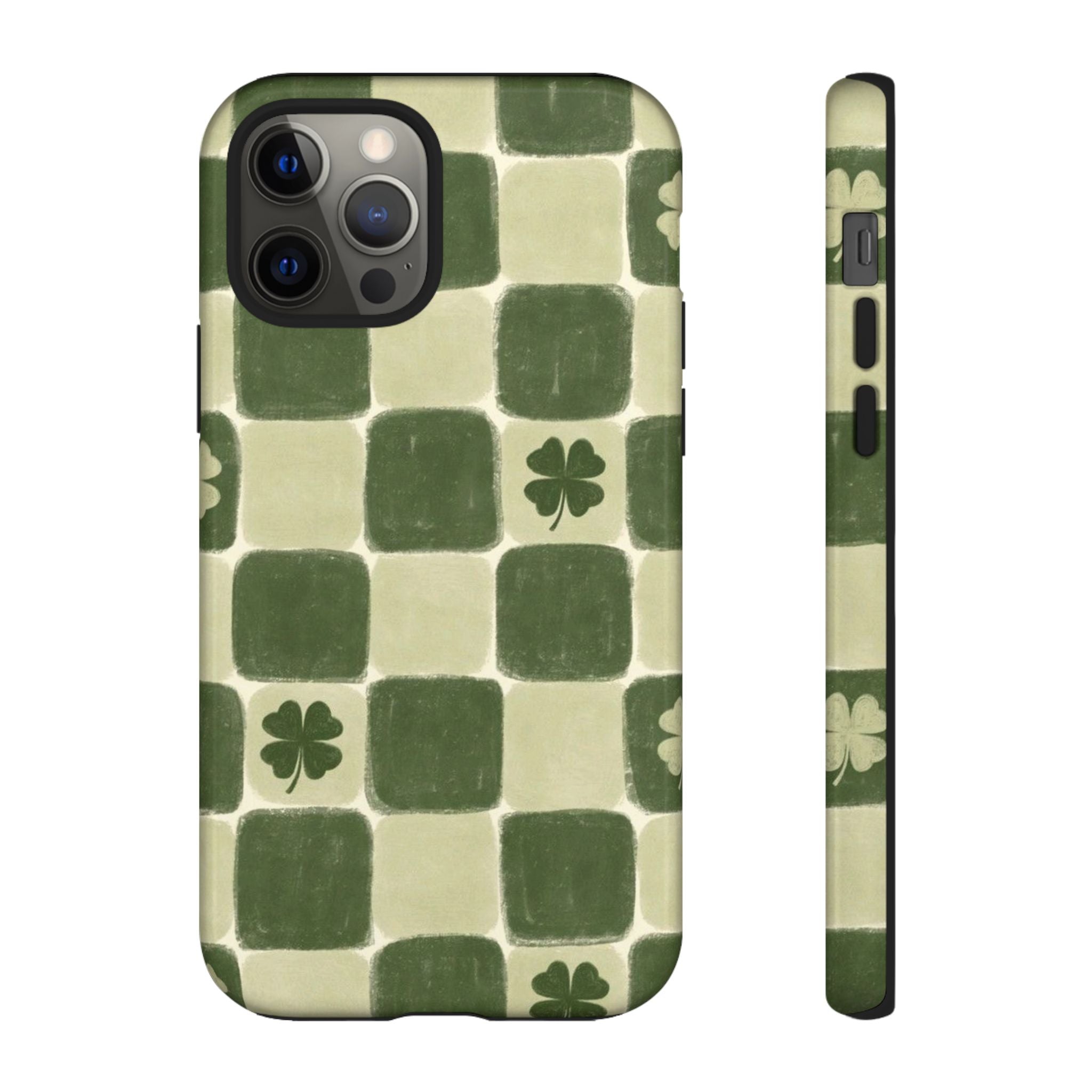 Clover Checker Tough Phone Case