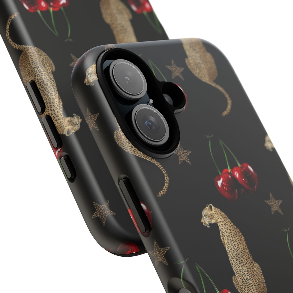 Leopards & Cherries Phone Case