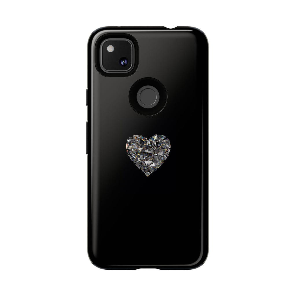 Crystal Heart Phone Case