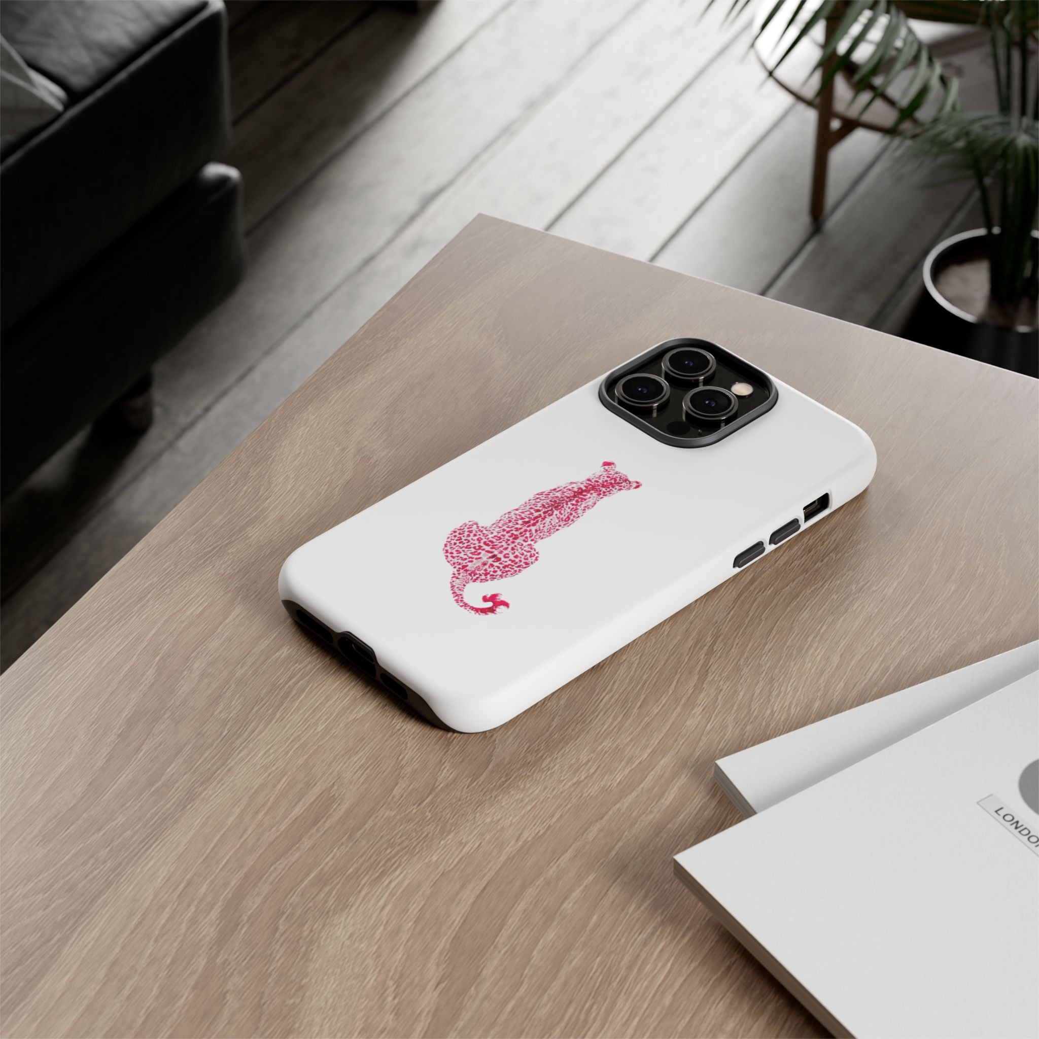 Pink Cheetah Phone Case