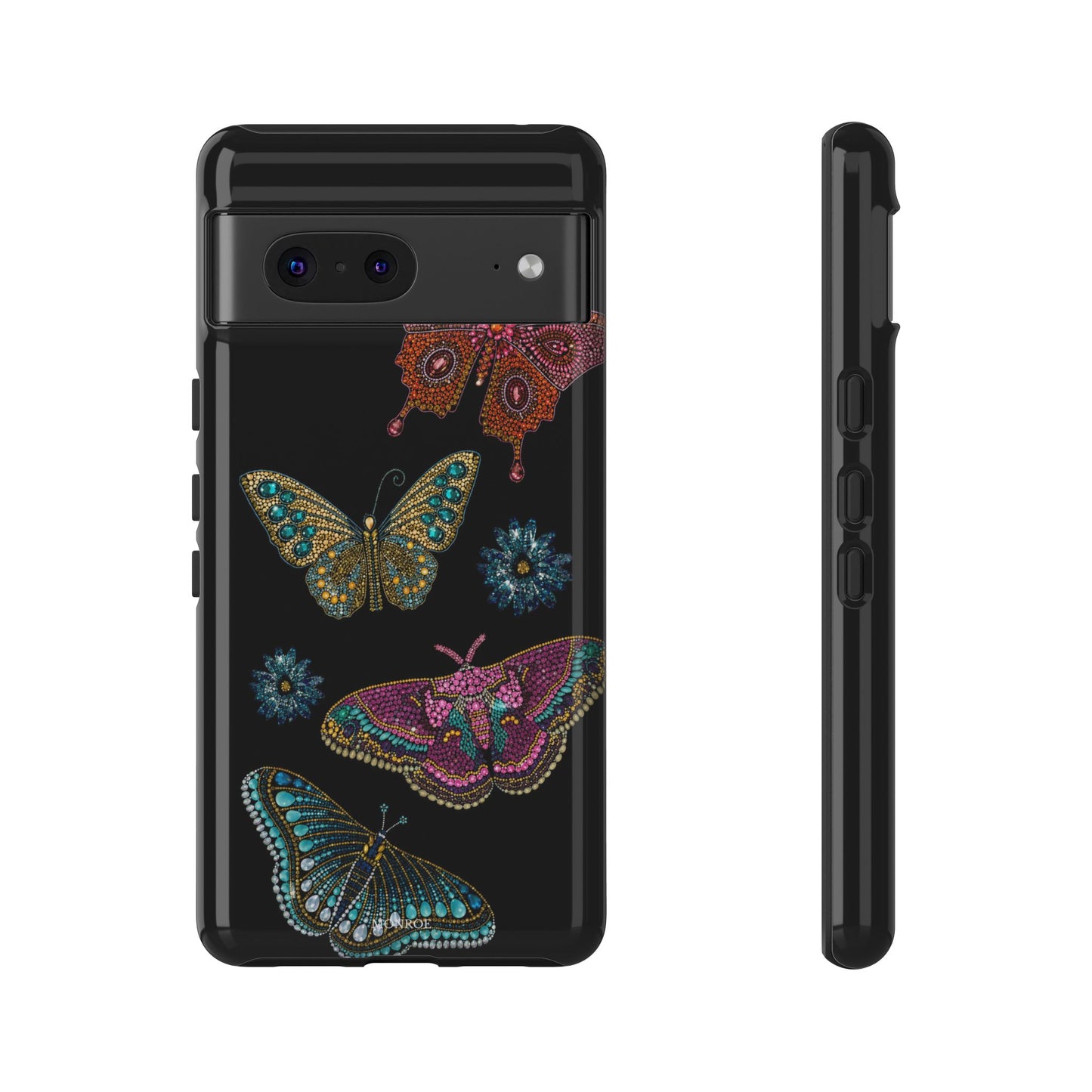 Butterfly Beaded Tough Case