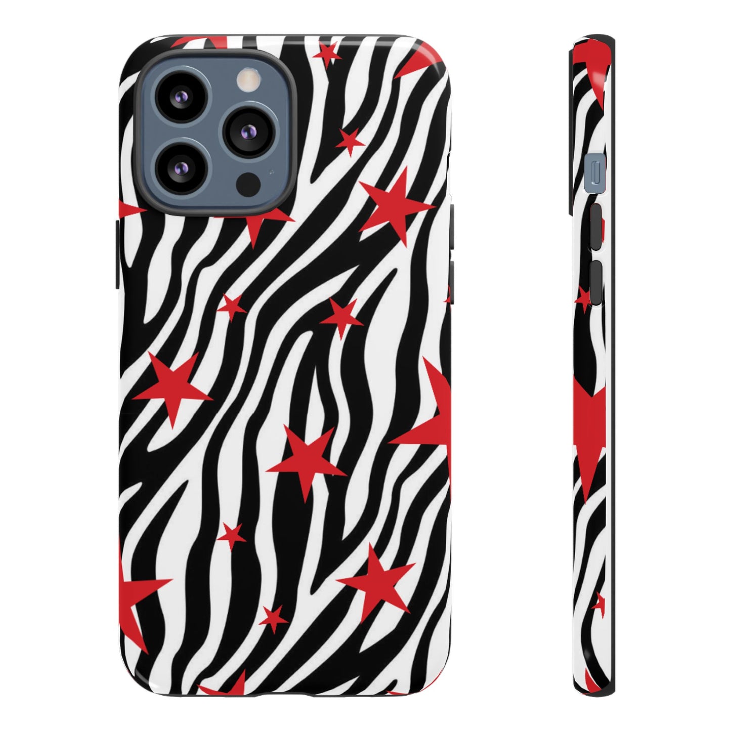 Zebra Red Stripes Tough Case