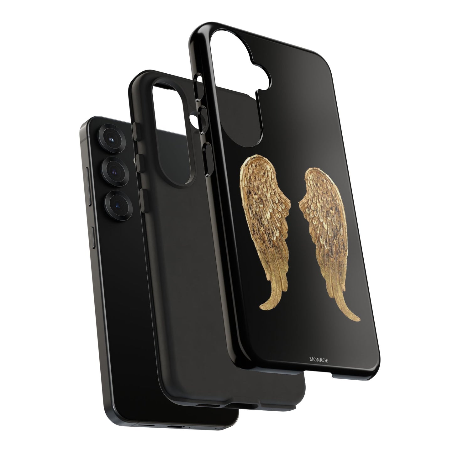 Gold Angel Wings Tough Case