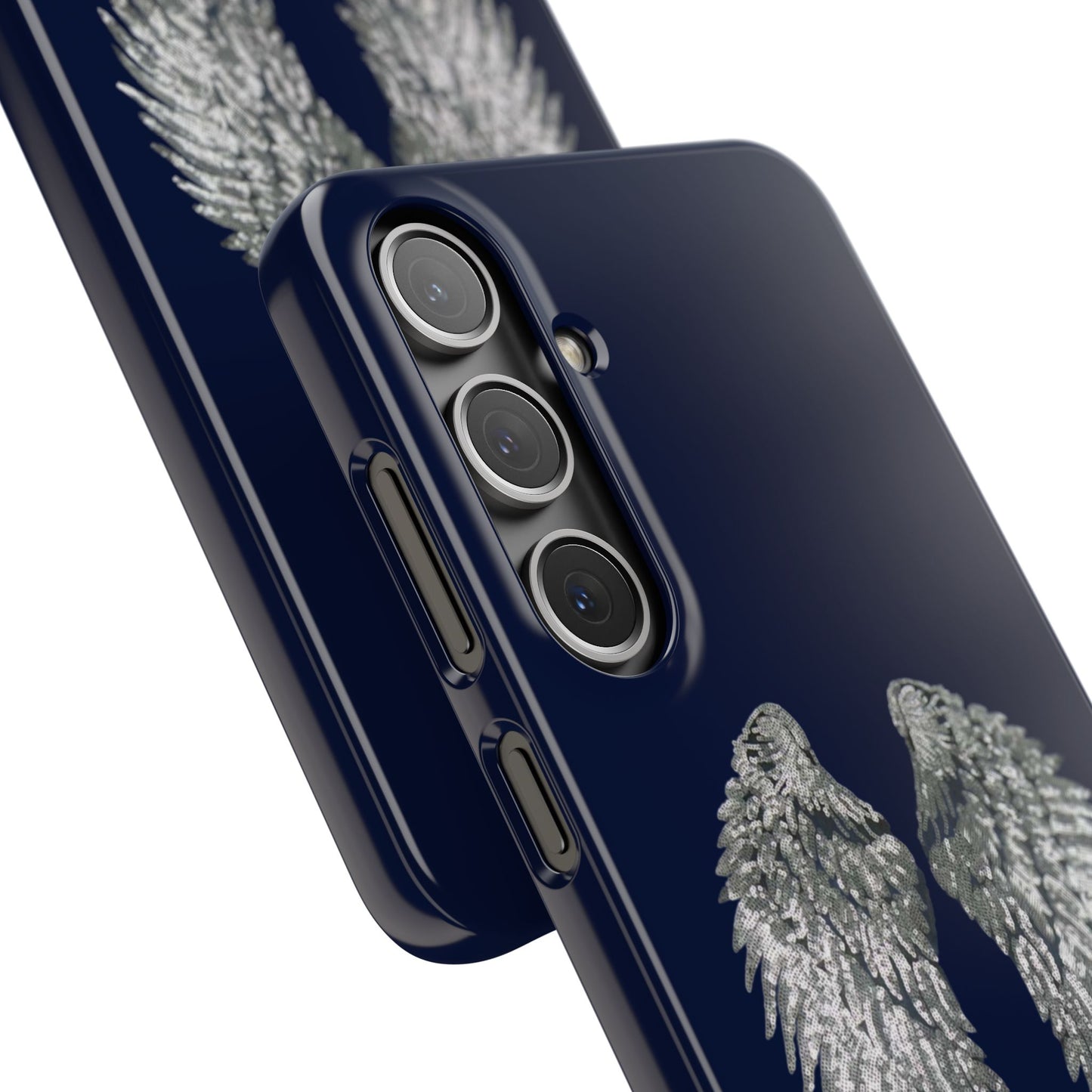 Navy Angel Wings Case