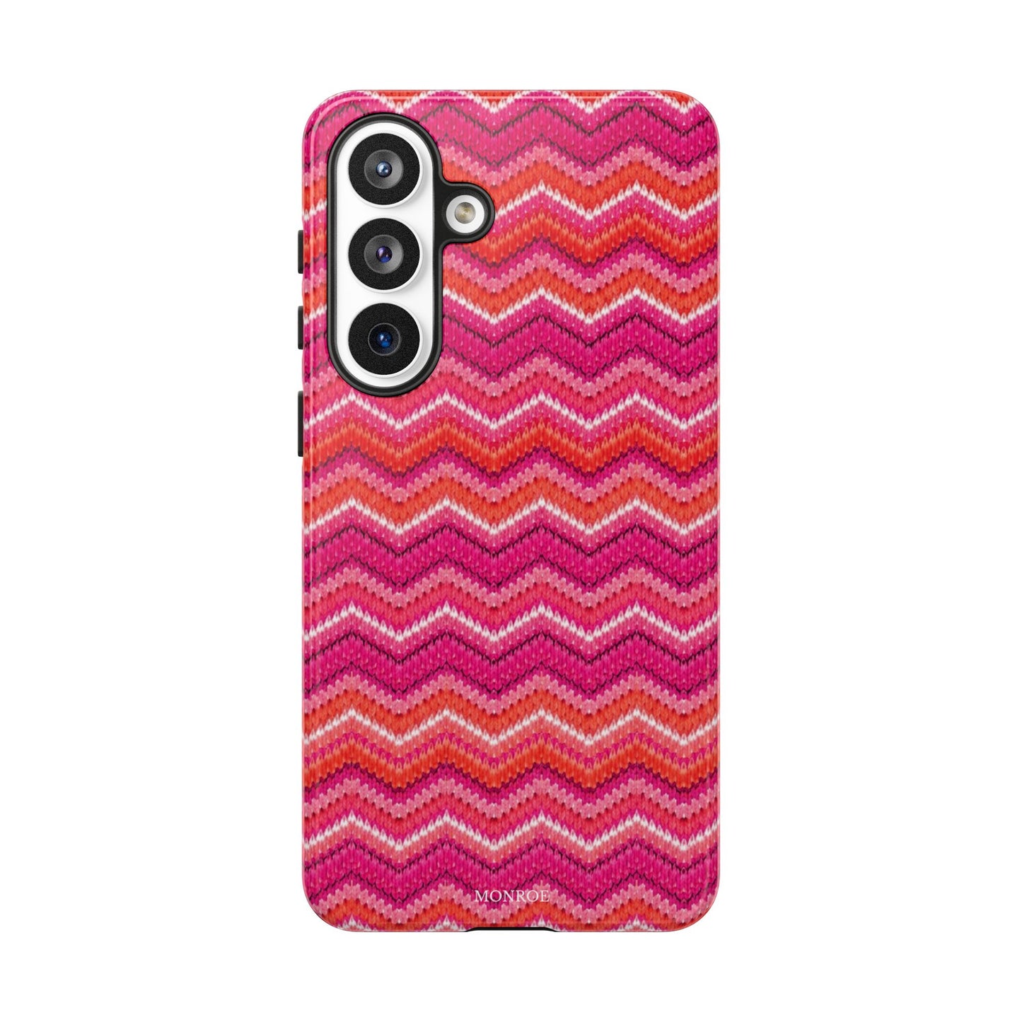 Pink Zigzag Tough Case