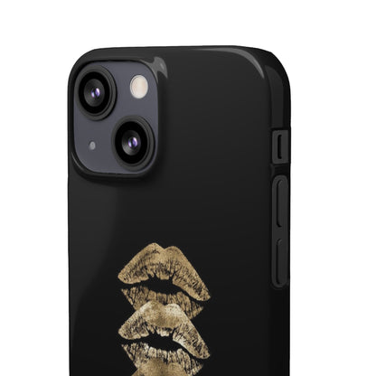 Gold Kiss Stack Case