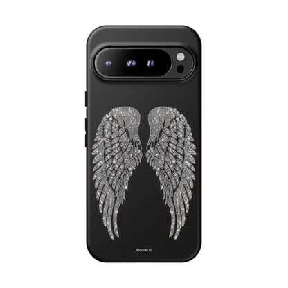 Silver Angel Wings Tough Case